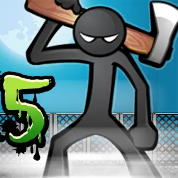Anger Of Stick 5 : Zombie MOD APK Logo