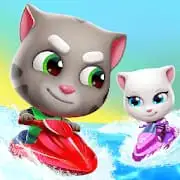 Talking Tom Jetski 2 MOD APK Logo