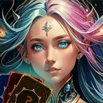 Astral Cards: Idle Card Game Logo
