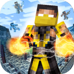 Block Mortal Survival Battle Logo