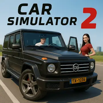 Car Simulator 2 MOD APK Logo