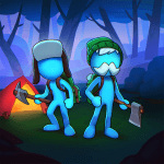 Color Invaders Idle Logo