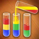 Color Water Sort Woody Puzzle Logo