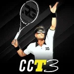 Cross Court Tennis 3 Logo