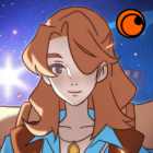 Crunchyroll The Star Named EOS Logo