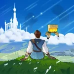 Elysia: The Astral Fall Logo