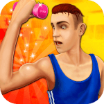 Fitness Gym Bodybuilding Pump Logo