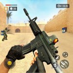 FPS Commando Shooting Logo