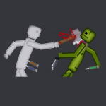 Fruit Vs People Playground 3D Logo