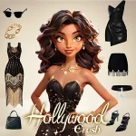 Hollywood Crush: Match3 Puzzle Logo