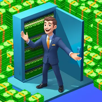 Idle Bank MOD APK Download Logo