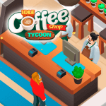 Idle Coffee Shop Tycoon Logo