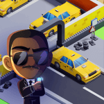 Idle Taxi Tycoon Logo