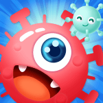 Idle TD: Virus Invasion Logo