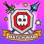 Match War: Puzzle & Defense Logo