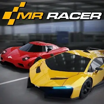 MR RACER MOD APK Logo