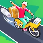 Paper Delivery Boy Logo