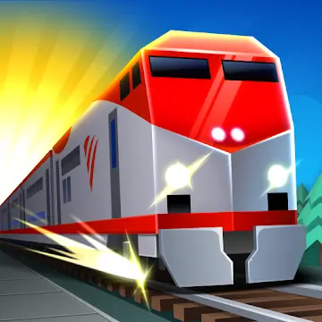Idle Railway Tycoon MOD APK Logo
