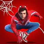 Spider Hero Man Logo