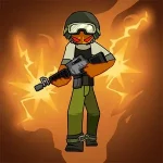 Stickman Vs Zombie: Dark War Logo