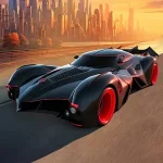 Super Hero Driving School Logo