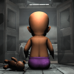 The Baby In Dark: Scary House Logo
