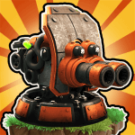 Tower Defense Realm King Hero Logo