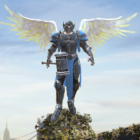 Crime Angel Superhero – Vegas Air Strike Logo