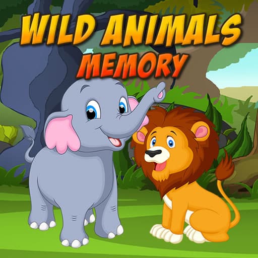 Wild Animals Memory Logo